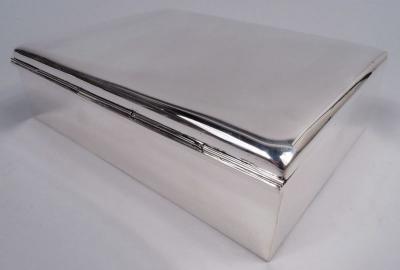  JC Boardman Co American Midcentury Modern Sterling Silver Box