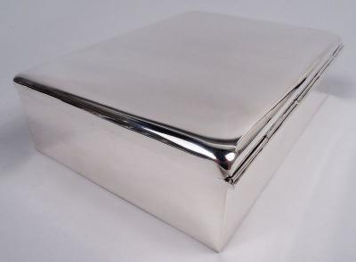  JC Boardman Co American Midcentury Modern Sterling Silver Box