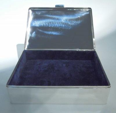  JC Boardman Co American Midcentury Modern Sterling Silver Box