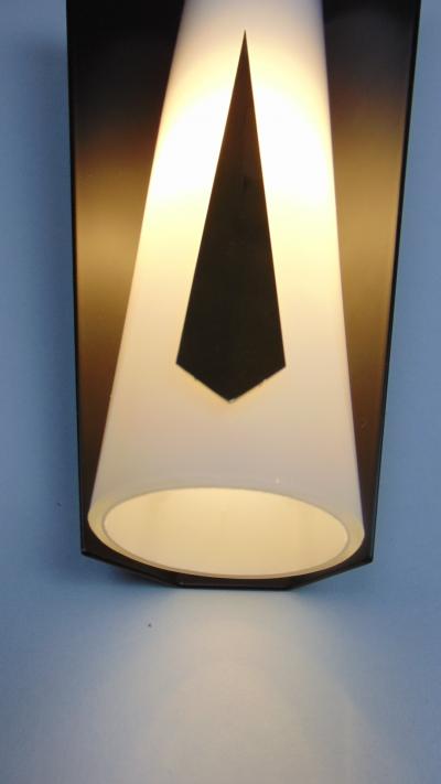  JL Light Style Butterfly white black Murano glass wall sconce