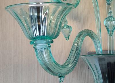  JL Light Style Drops green classic Murano glass wall sconce