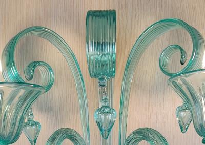  JL Light Style Drops green classic Murano glass wall sconce