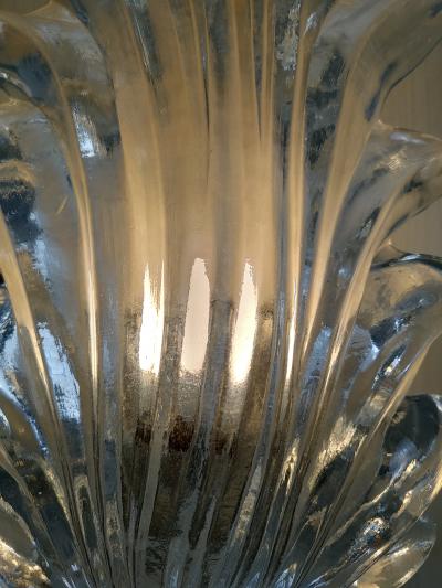 JL Light Style Murano glass Palm leaf wall sconce