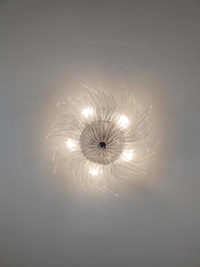  JL Light Style Murano glass ceiling chandelier Spring clear