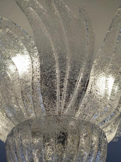  JL Light Style Murano glass ceiling chandelier Spring clear