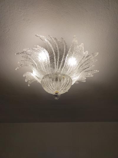  JL Light Style Murano glass ceiling chandelier Spring clear