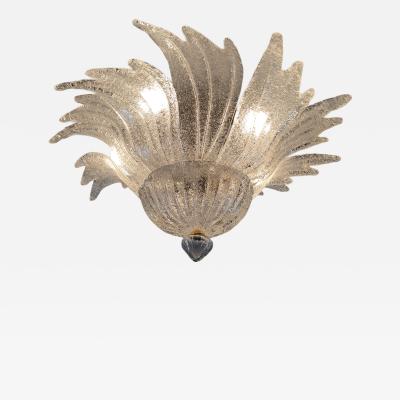 JL Light Style Murano glass ceiling chandelier Spring clear