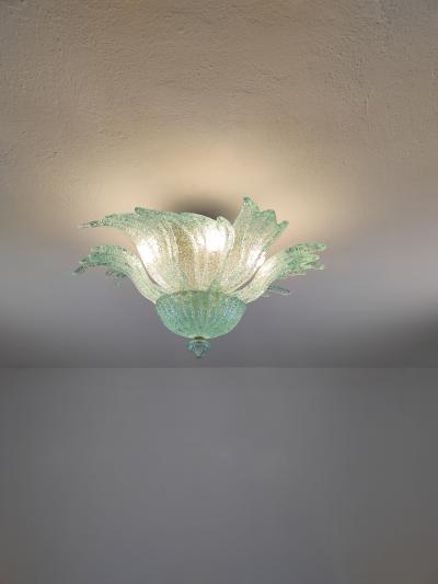  JL Light Style Murano glass ceiling chandelier Spring green