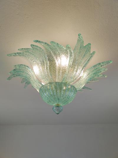  JL Light Style Murano glass ceiling chandelier Spring green