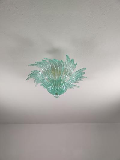  JL Light Style Murano glass ceiling chandelier Spring green