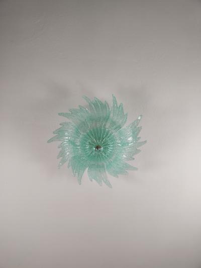  JL Light Style Murano glass ceiling chandelier Spring green