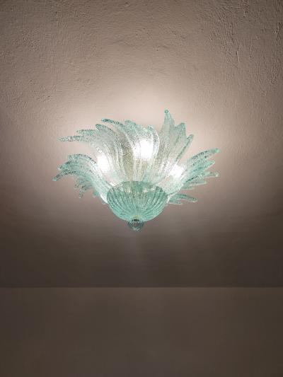  JL Light Style Murano glass ceiling chandelier Spring green
