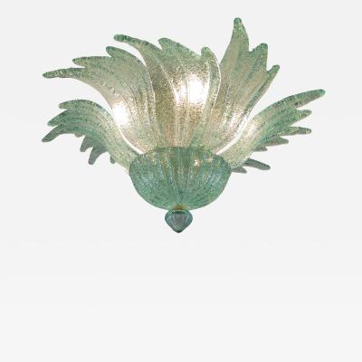  JL Light Style Murano glass ceiling chandelier Spring green