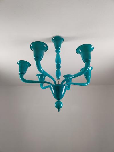  JL Light Style Nova marine green Murano glass chandelier