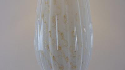  JL Light Style Queen with brass spacer Murano glass table lamp