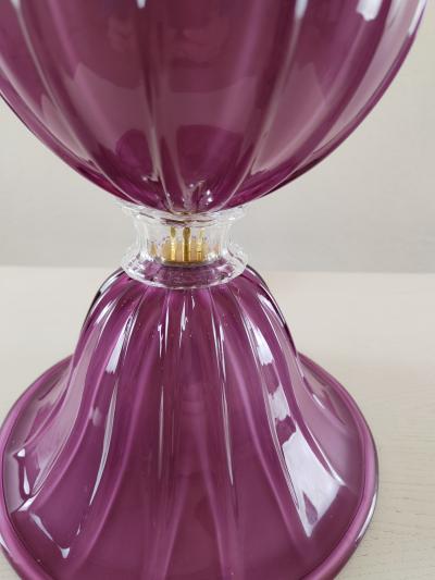  JL Light Style Three Spheres Amethyst Murano glass table lamp