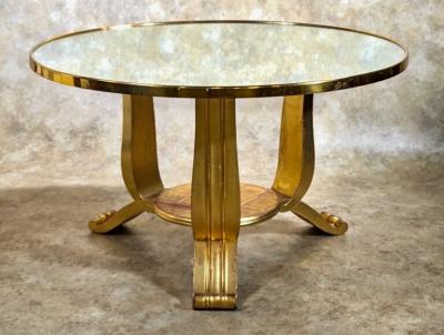  JULES EMILE LELEU Jules Leleu low table