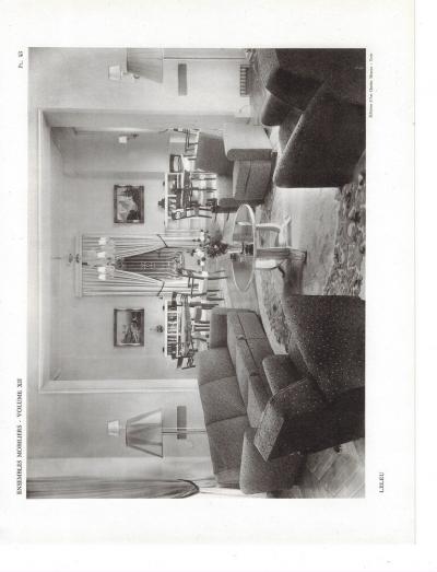  JULES EMILE LELEU Jules Leleu low table