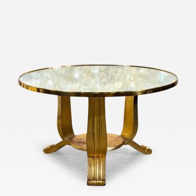  JULES EMILE LELEU Jules Leleu low table