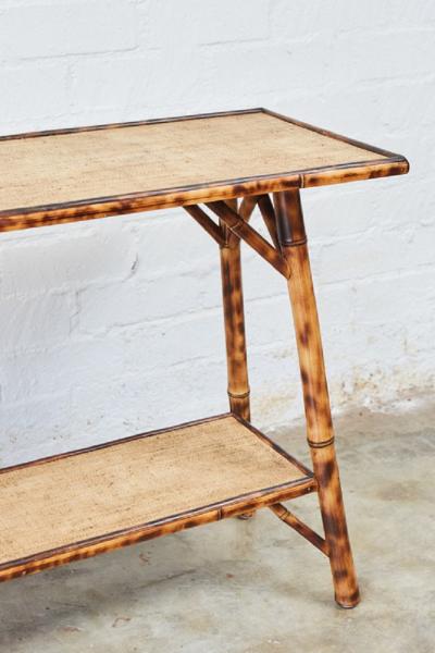  JW Custom Line JW Custom Line Bamboo Console Sofa Back Table