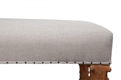  JW Custom Line JW Custom Line Carved Leg Bench