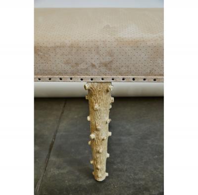  JW Custom Line JW Custom Line Carved Leg Bench with Special Finish