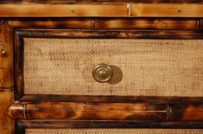  JW Custom Line JW Custom Line Tiger Bamboo Chest of Drawers