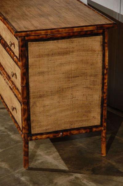  JW Custom Line JW Custom Line Tiger Bamboo Chest of Drawers