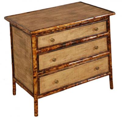  JW Custom Line JW Custom Line Tiger Bamboo Chest of Drawers