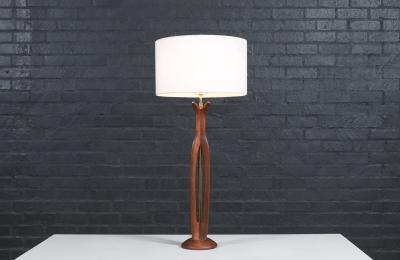  Jack Haywood Mid Century California Modern Sculpted Table Lamp by Modeline