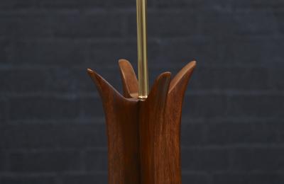  Jack Haywood Mid Century Sculpted Table Lamp by Jack Haywood for Modeline