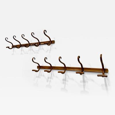  Jacob Josef Kohn Jacob Josef Kohn Bent Wood Coat Hangers Vienna Austria 1890s Two Available