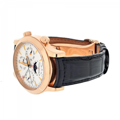  Jaeger LeCoultre JAEGER LECOULTRE MASTER GRANDE MEMOVOX 18K ROSE GOLD MENS WATCH