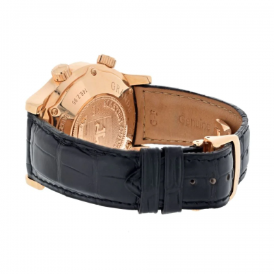  Jaeger LeCoultre JAEGER LECOULTRE MASTER GRANDE MEMOVOX 18K ROSE GOLD MENS WATCH