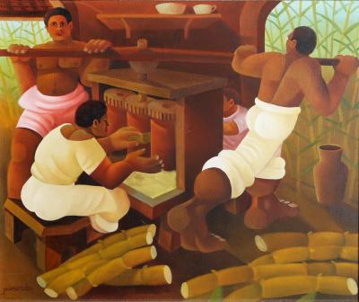  Jaimendes Grinding Sugar Cane