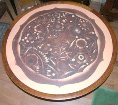  Jallot Marx Art Deco Gueridon by JALLOT Marx