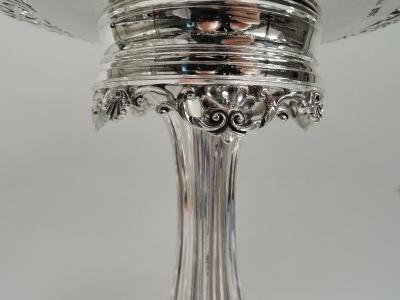  James Dixon Sons Antique English 3 Basket Epergne Centerpiece by James Dixon 1905