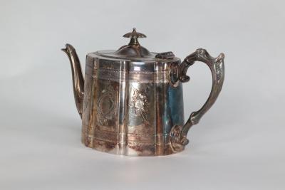  James Dixon Sons James Dixon Sons An Aesthetic Movement Electroplated Britannia Metal Tea Set