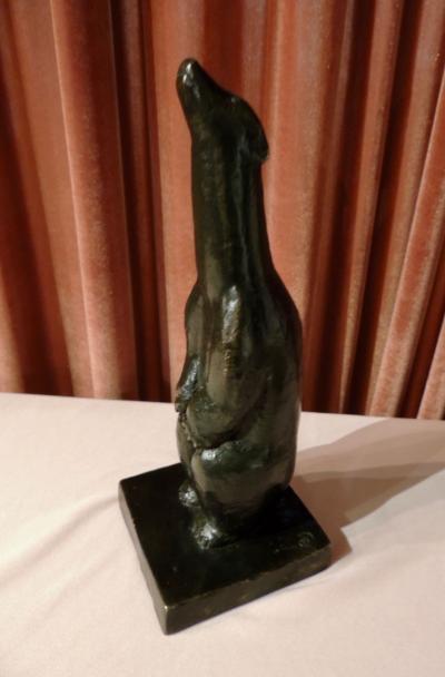  Jan Joel Martel Art Deco Sculpture of a Bear by Martel