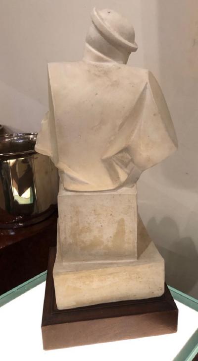  Jan Joel Martel Jan and Joel Martel LAccordioniste The Accordion Player Sculpture Art Deco