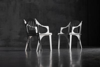 Janne Schimmel Moreno Schweikle Flatscreen Chairs by Schimmel and Schweikle Netherlands 2019