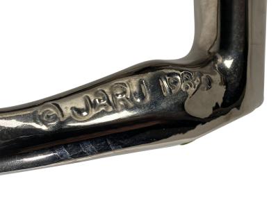  Jaru American Modern Ceramic Silver Glaze Female Kneeling Jaru
