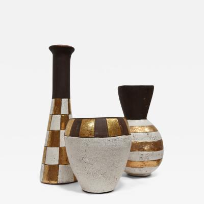  Jaru JARU POTTERY Vases Set of 3 