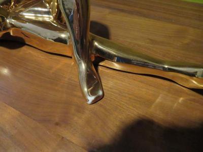 Jaru Sensual Gold Jaru Nude Male Ceramic Sculptures Mid Century Modern