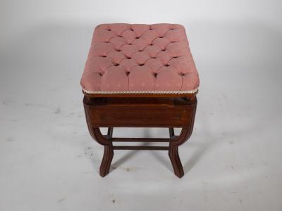  Jas Shoolbred Co Jas Shoolbred An Aesthetic Movement Adjustable Height Piano Stool