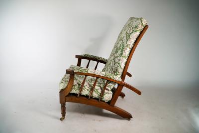  Jas Shoolbred Co Jas Shoolbred Morris Co Style a Pair of Aesthetic Movement Reclining Armchairs