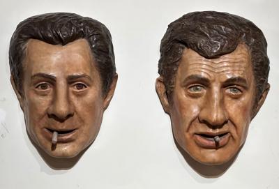  Jean Paul Belmondo Original Hand Made Art Mask Jean Paul Belmondo