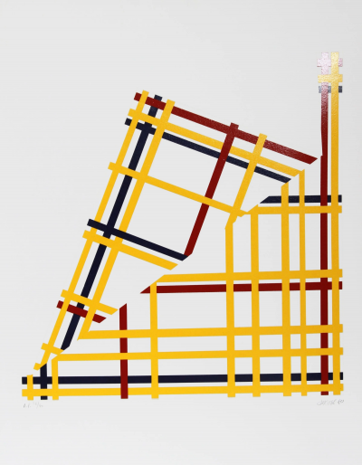  Jim Jacobs Folded NYC I Mondrian 