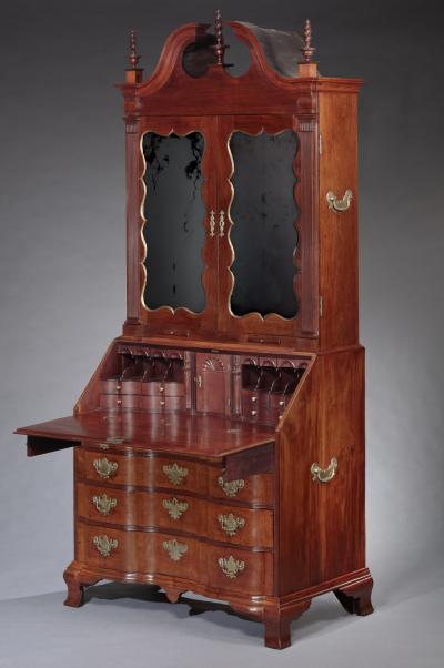  Job Coit The Jason Haven Blockfront Desk and Bookcase