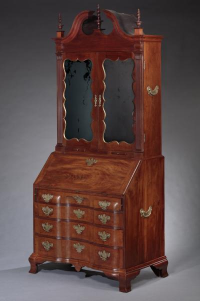  Job Coit The Jason Haven Blockfront Desk and Bookcase